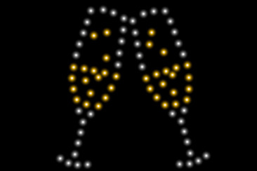 New Year's Eve drone show (gdl_907811002_image)