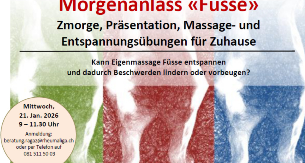 Morgenanlass «Füsse»: Zmorge, Präsentation, Massage- und Entspannung (gdl_907943501_image)