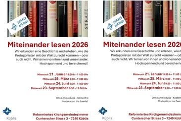 2026 Shared Reading Plakat