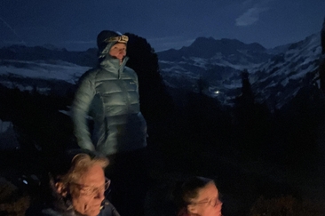 randonnée guidée en raquettes à neige : randonnée pleine lune avec géo-nuit (gdl_908931175_image)