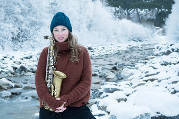 Nicole Johänntgen: Saxophon-Solo in der Kirche St. Jakob (gdl_911121557_image)