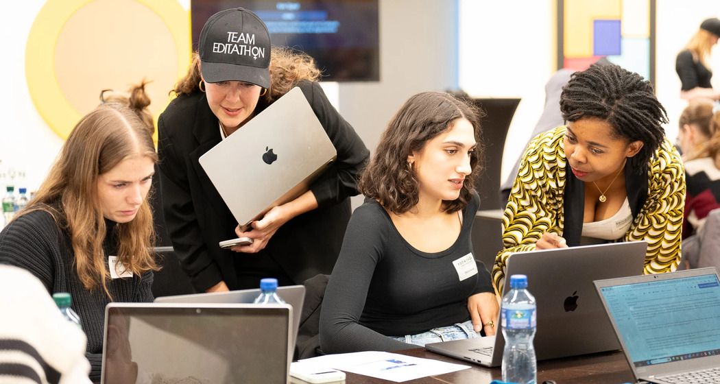 edit-a-thon: für mehr Sichtbarkeit auf Wikipedia (gdl_911121577_image)