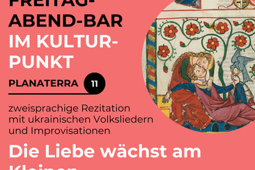 «Die Liebe wächst am Kleinen» – Liebesgedichte und ukrainische Liebeslieder (gdl_911649861_image)