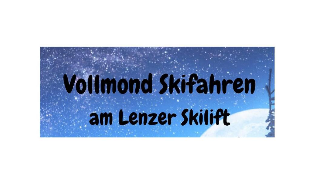 Vollmond Skifahren in Lantsch/Lenz (gdl_914258350_image)