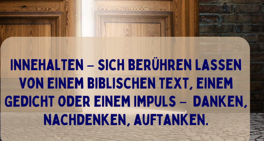 Dankstell - Danken - Nachdenken - Auftanken (gdl_916067258_image)