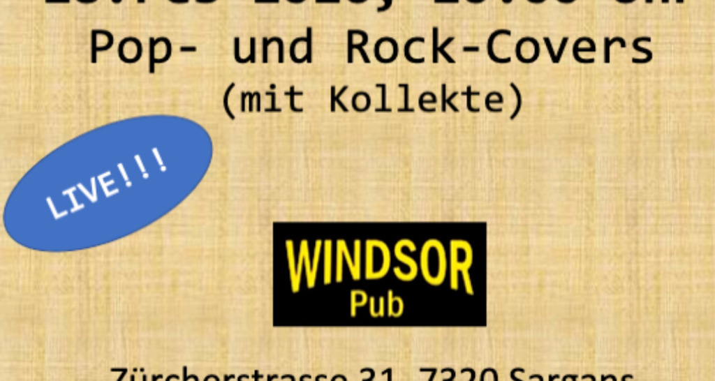 LIVE-Musik im Windsor Pub (1-jähriges Jubiläum) (gdl_916311110_image)