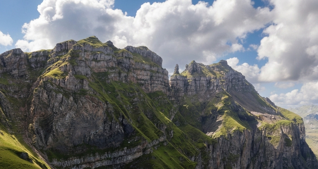Sportliche Bergwanderung über den Gipsgrat (gdl_917931844_image)