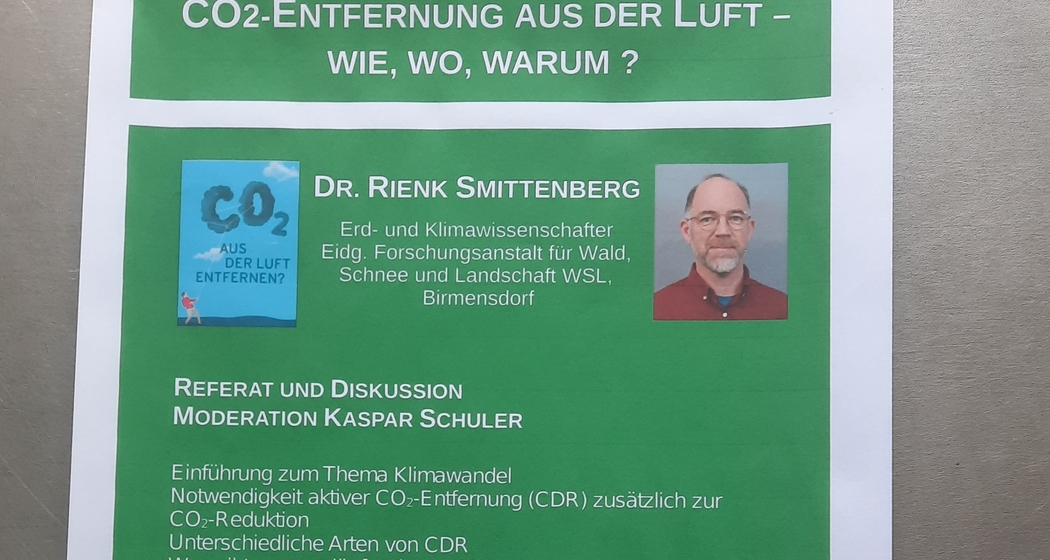 Vortrag: Dr. R. Smittenberg, CO2-Entfernung aus der Luft - wie, wo, warum? (gdl_918987933_image)
