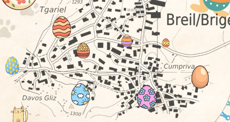 Oster-Schnitzeljagd in Brigels (gdl_920773635_image)