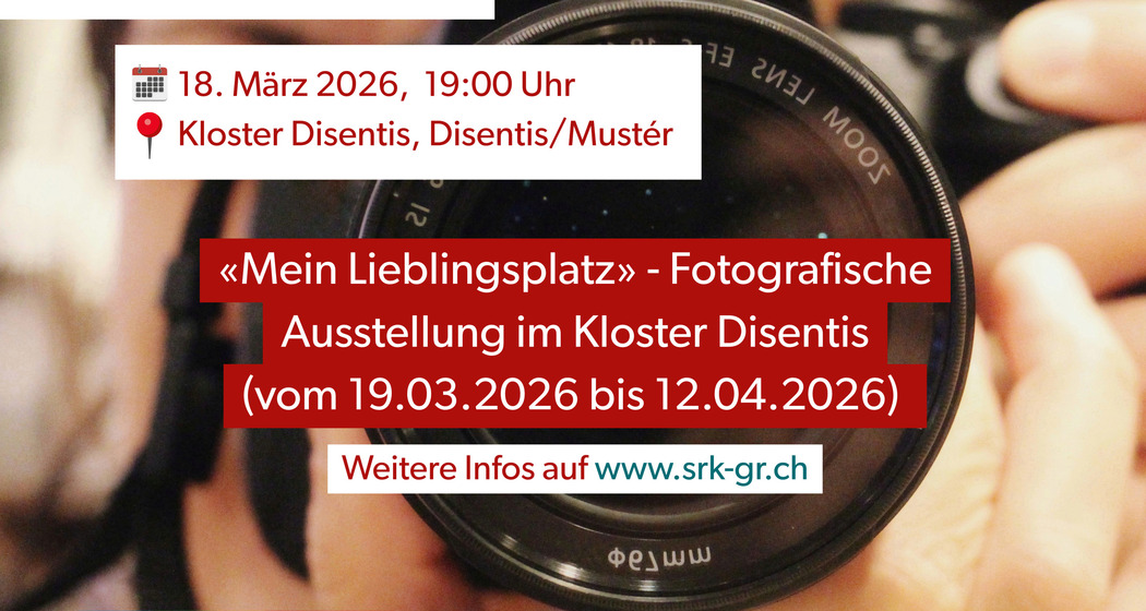 Vernissage «Mein Lieblingsplatz»: Fotografische Ausstellung im Kloster Disentis (gdl_921662120_image)
