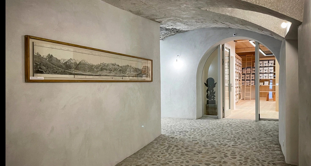 Führung im Kulturarchiv Oberengadin, Chesa Planta Zuoz (gdl_921981751_image)