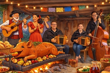 Spanferkelfest in Surcuolm (gdl_928045525_image)