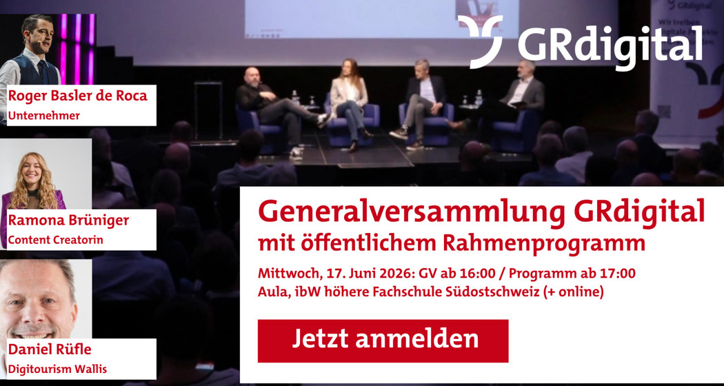 Generalversammlung GRdigital 2026 mit öffentlichem Rahmenprogramm (gdl_930926065_image)
