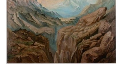 Kunst am Mittag zum Gemälde "Am Julierpass" von Otto Dix (gdl_932897315_image)