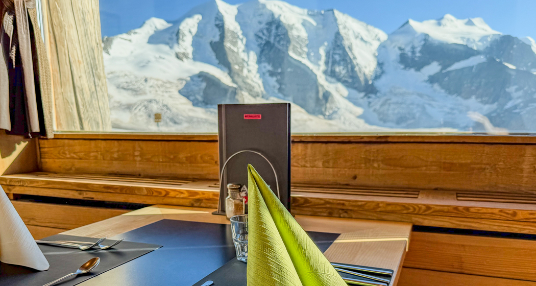 Piz Palü 3899 m Berghaus Diavolezza
