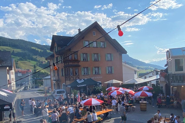 Dorffest in Obersaxen-Meierhof