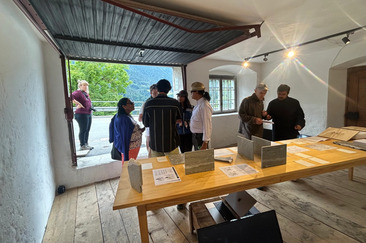 Open Atelier in der Kunst Garage Versam
