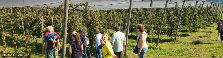 Betriebsführung auf dem Obsthof Kleiber