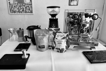 Barista Kurs im Kunst-Café Samedan