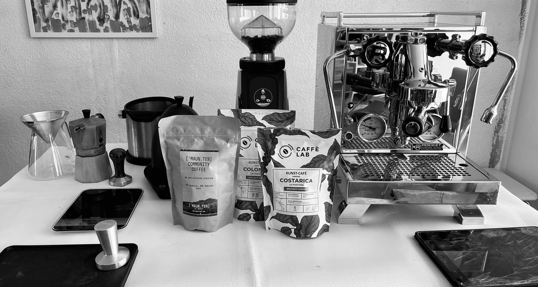 Barista Kurs im Kunst-Café Samedan
