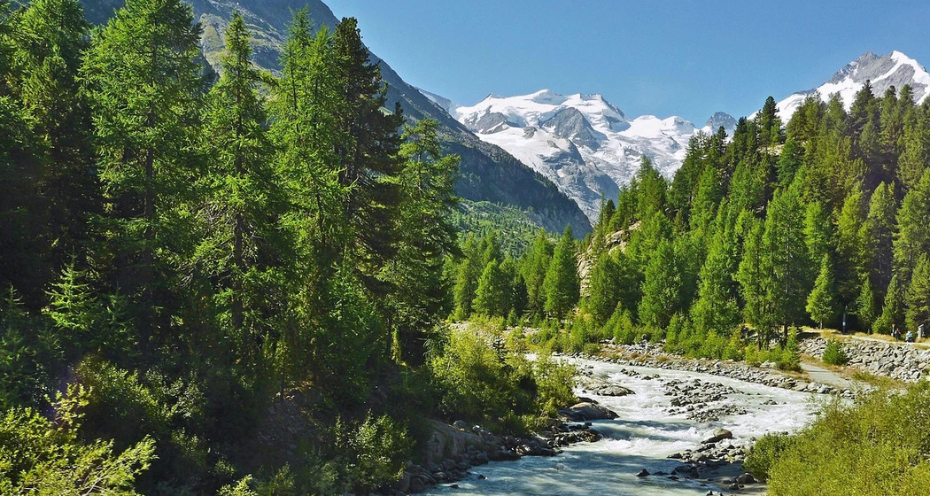 Stimmungsvolles Motiv passend zum Konzert in Pontresina.