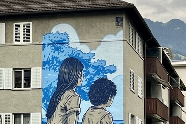 Fuehrung Street Art Chur Tourismus © Chur Tourismus