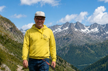 Husky-Trekking im Engadin