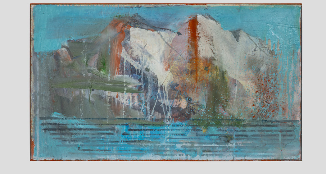 Werk aus der Sonderausstellung «Der kranke Berg – La montagna ammalata» im Museum Engiadinais.