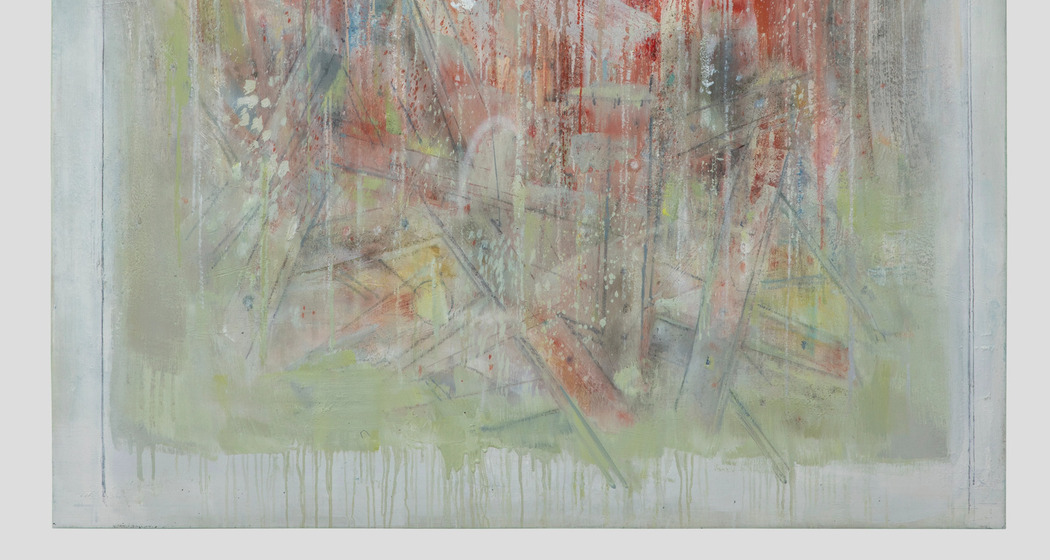 Werk aus der Sonderausstellung «Der kranke Berg – La montagna ammalata» im Museum Engiadinais.