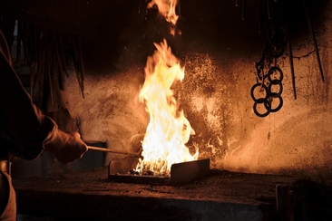 Fucina fuoco mulino