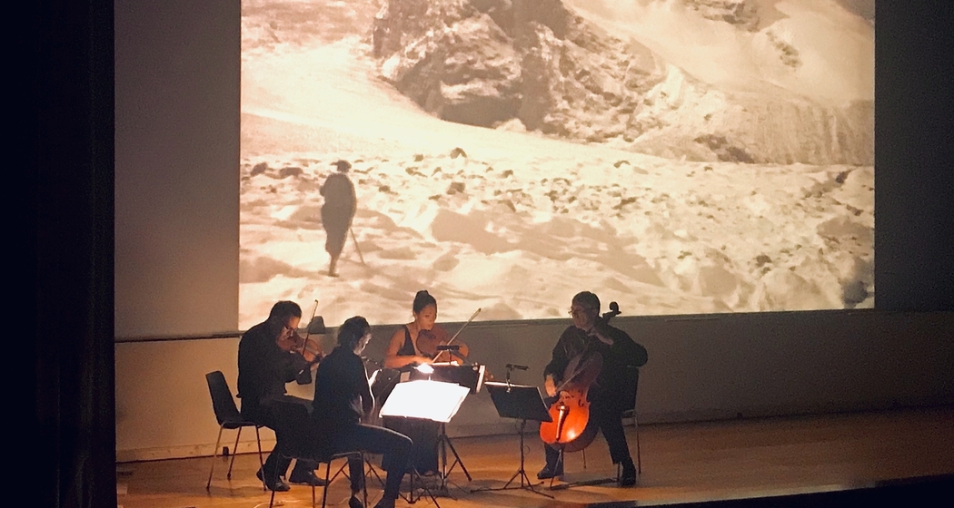 Im Kampf mit dem Berge I Stummfilmmit Live Musik