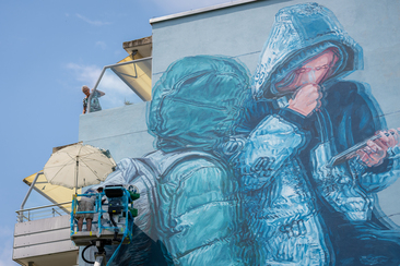 Street Art Chur begegnen – die WAND Festival Tour © Yanik Bürkli