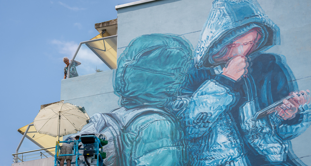 Street Art Chur begegnen – die WAND Festival Tour © Yanik Bürkli
