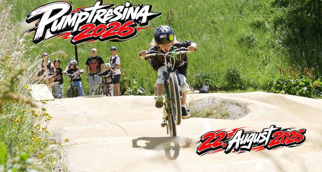 Pumptrack-Action in Pontresina