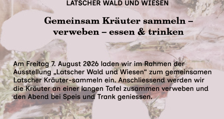 Viva latsch event flyer