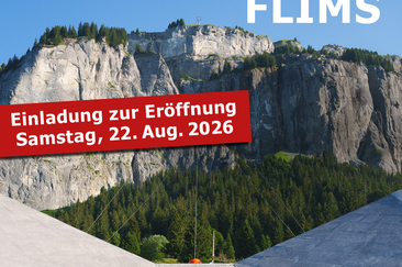 Ankündigungsflyer - Eröffnungsfeierlichkeiten Milchseilbahne