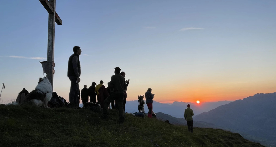Sonnenaufgang Péz Sezner