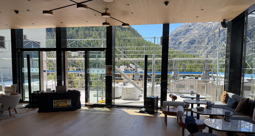 Tanzparkett im Hotel Sunstar Pontresina