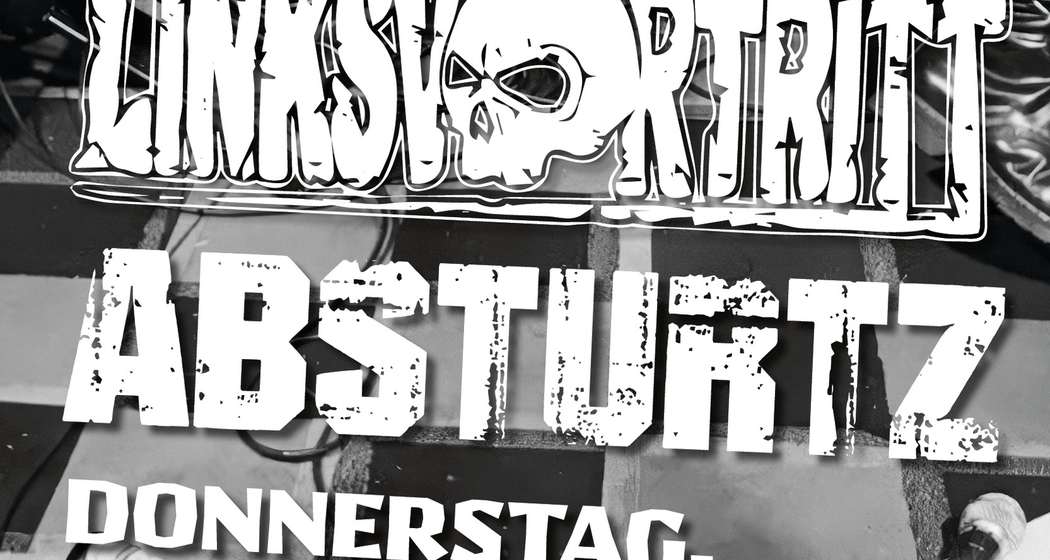 Linksvortritt Absturtz