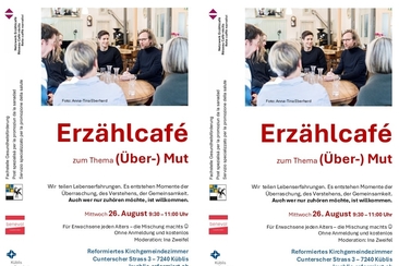 2026 08 26 Erzählcafé (Über) Mut Flyer