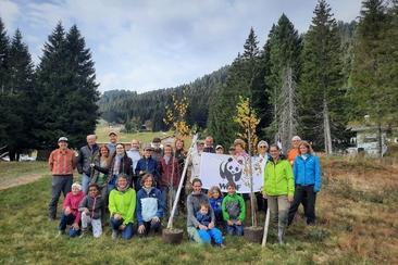 Bild Moorpflegetag Brambrüesch WWF