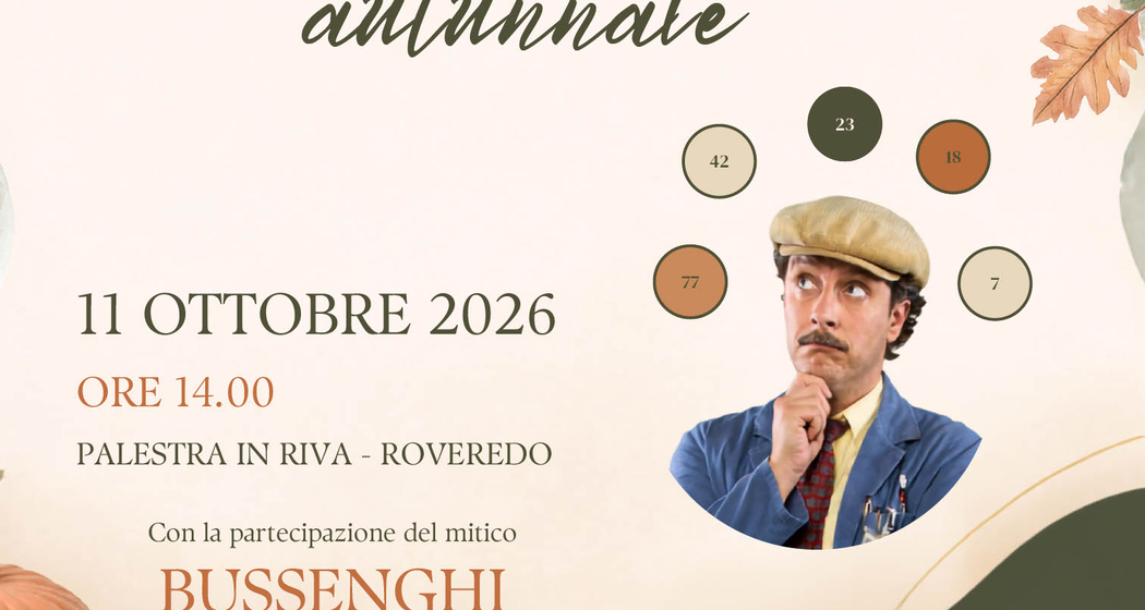 Tombola autunnale