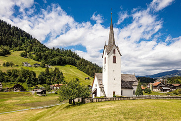 Konzert von Josias Just in der Kirche Versam