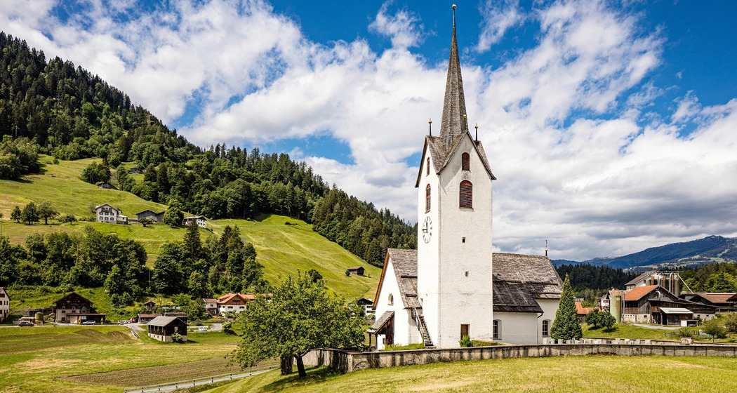Konzert von Josias Just in der Kirche Versam