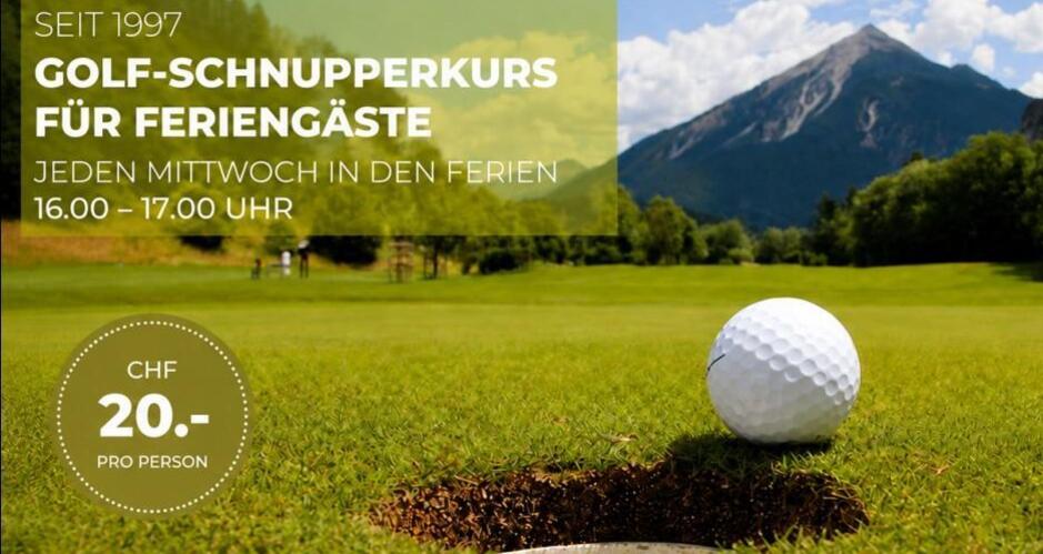 Golf Schnupperkurs Alvaneu
