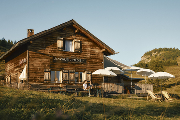 Skihütte Feldis Herbst