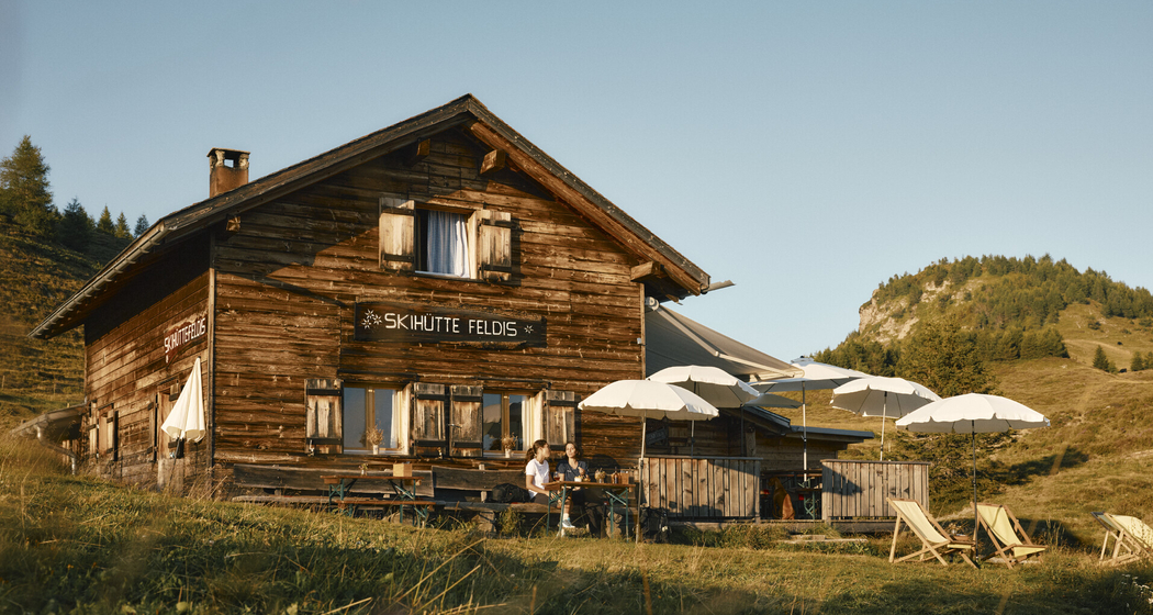 Skihütte Feldis Herbst