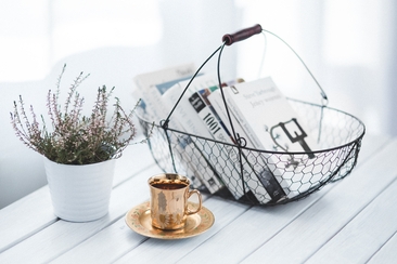 Bücherkaffee (Pixabay)