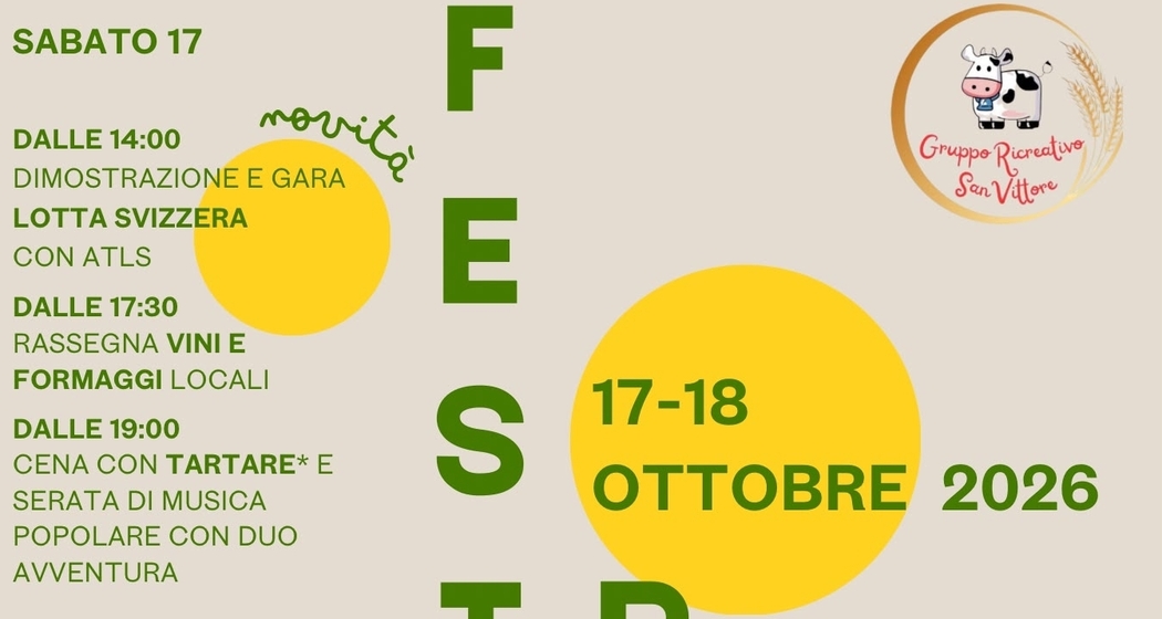 Volantino festa rurale 2026