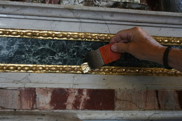 Immagine tecniche di doratura